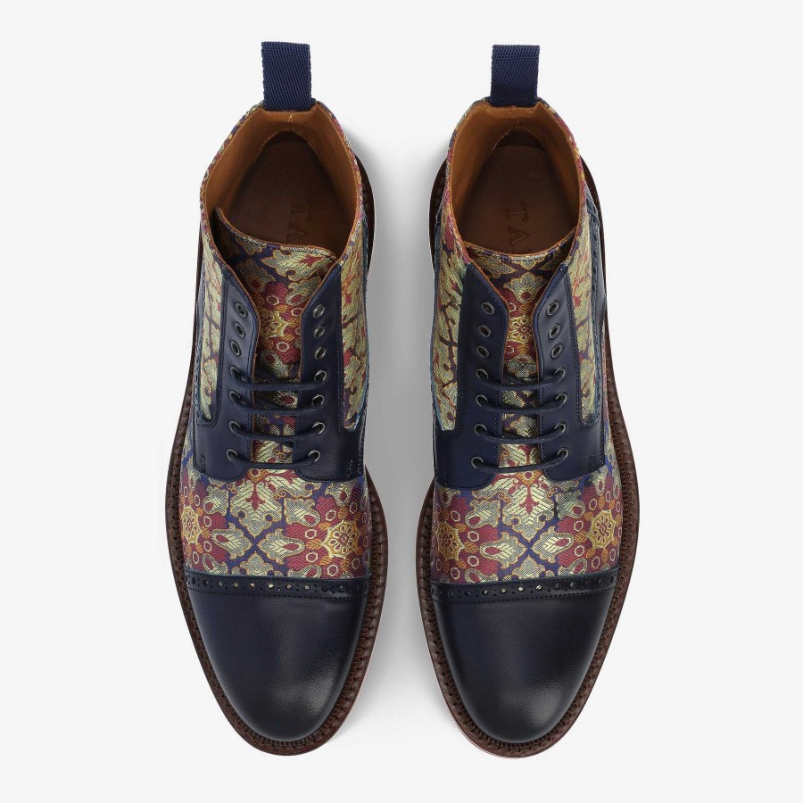 Laarzen TAFT | De Milano Boot In Atlas - Jacquardlaarzen | Taft