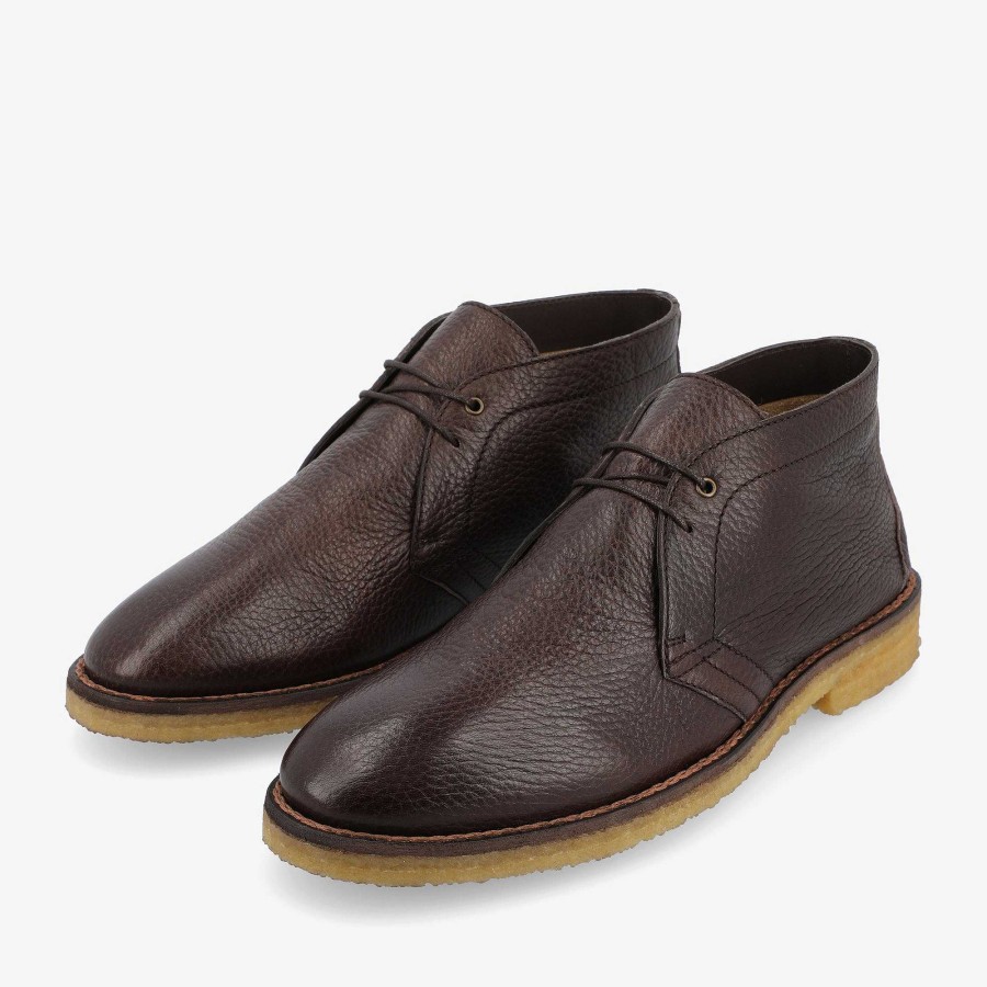 Laarzen TAFT | De Chukka Boot In Koffie | Taft