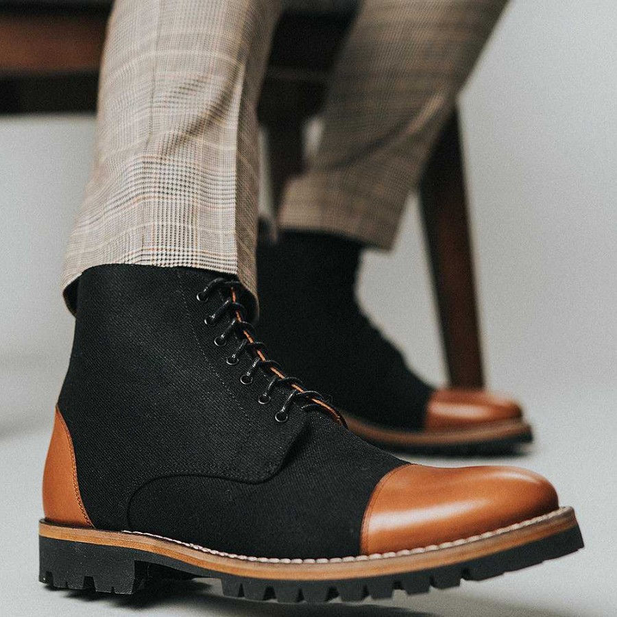 Laarzen TAFT | De Jack Boot In Industrial - Tweekleurige Laarzen | Taft