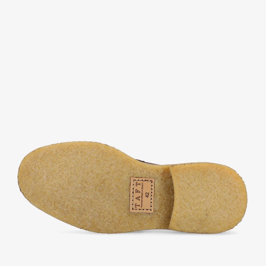 Loafers|Schoenen TAFT | De Verona Loafer In Bruin - Bruine Suede Loafer | Taft