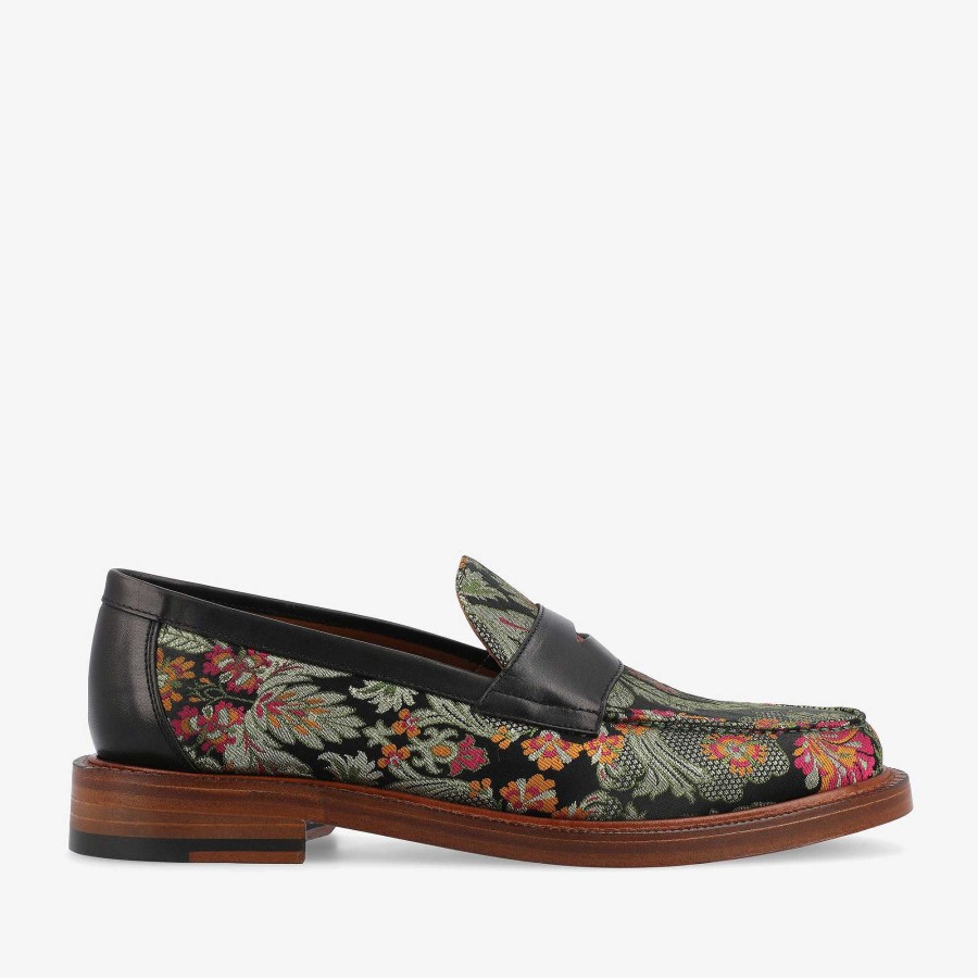 Loafers|Schoenen TAFT | De Fitz Loafer In Victoria - Loafers Voor Heren Met Bloemen | Taft