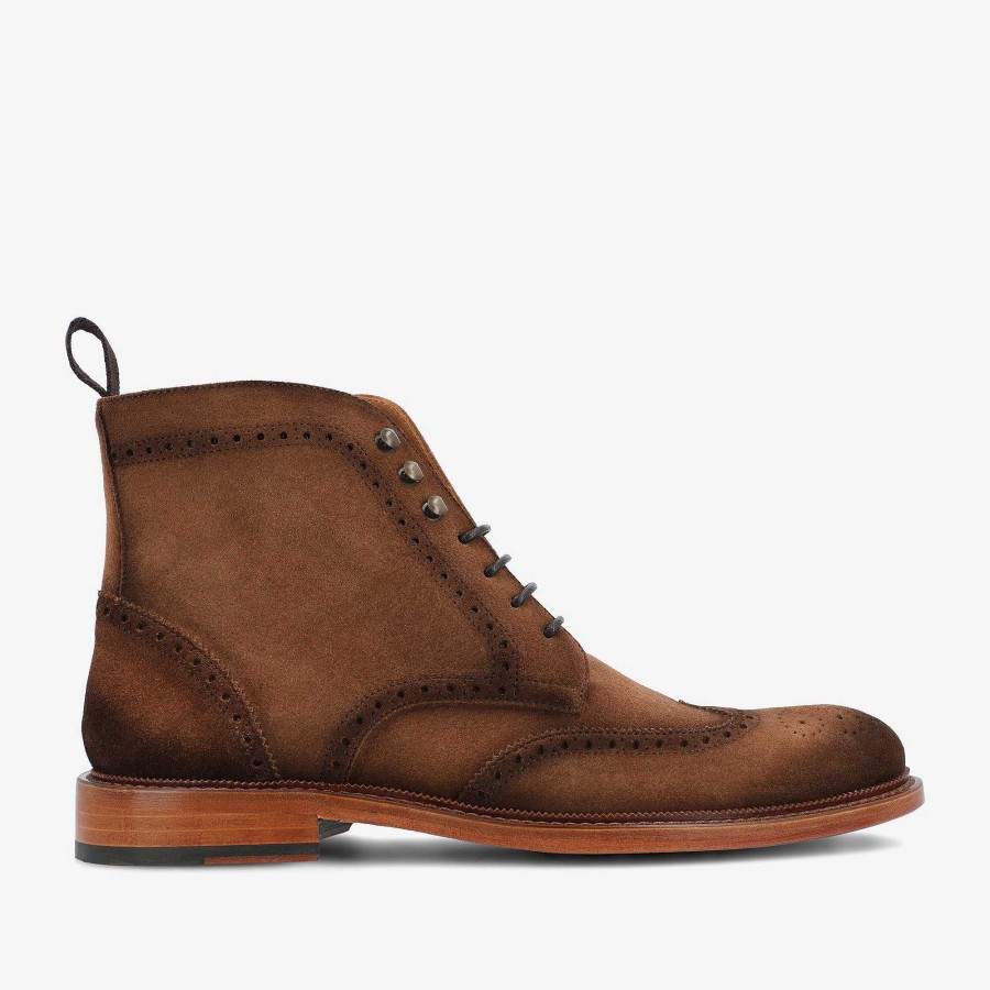 Laarzen TAFT | De Mack Boot In Bruin - Suede Laarzen | Taft