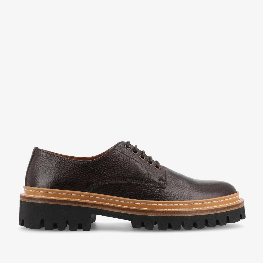 Schoenen TAFT | The Country Derby In Coffee - Bruine Formele Herenschoen | Taft