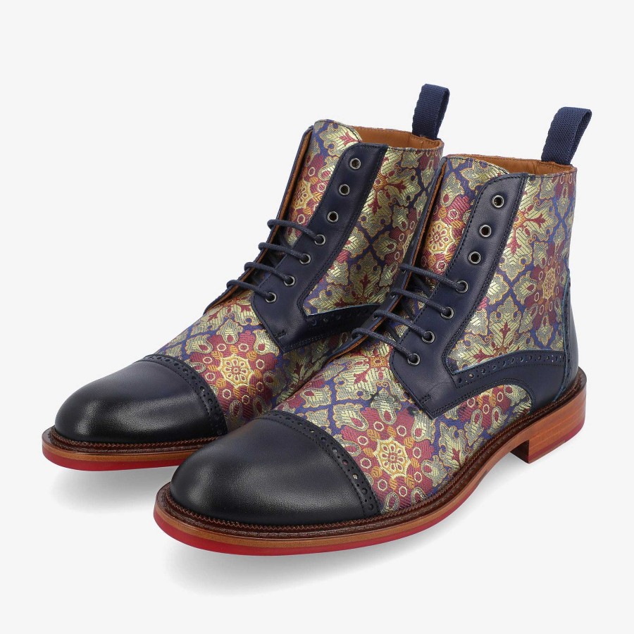 Laarzen TAFT | De Milano Boot In Atlas - Jacquardlaarzen | Taft